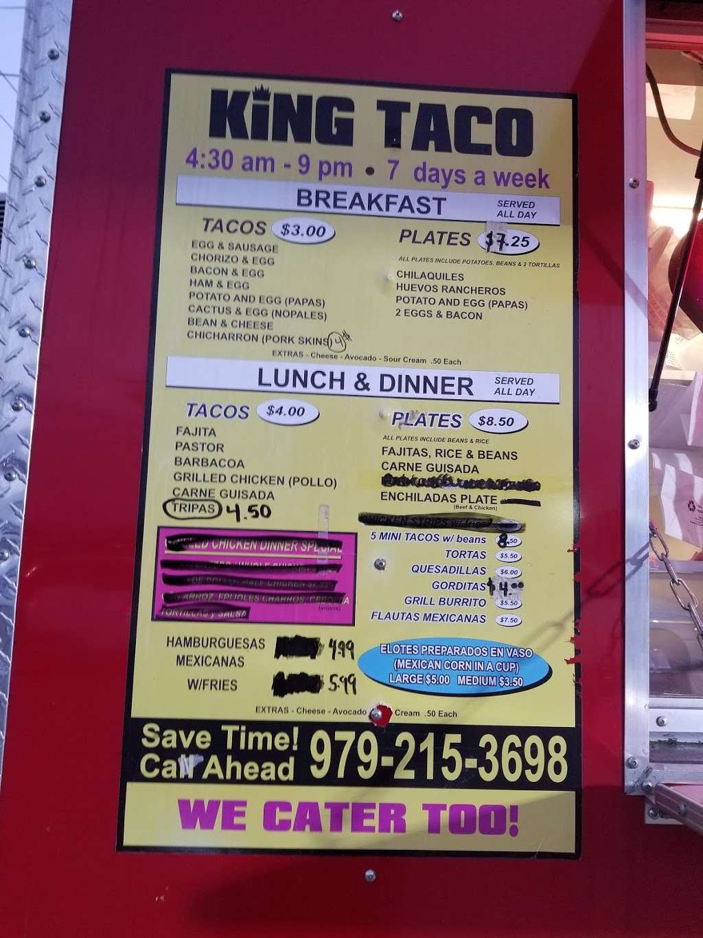 Taco King | 312 S Brooks St, Brazoria, TX 77422, USA | Phone: (979) 215-3698