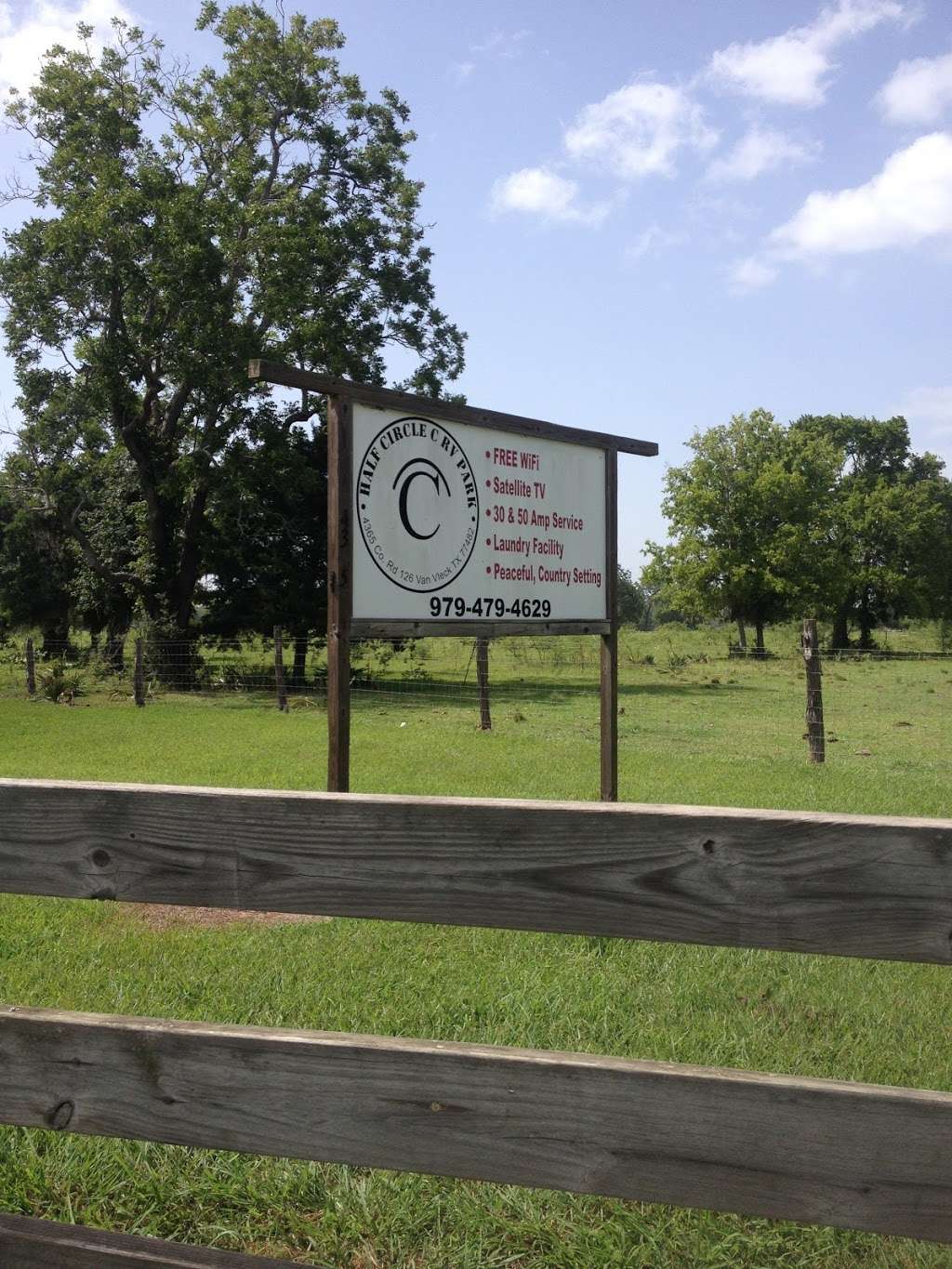 Half Circle C RV Park | 4365 County Rd 126, Van Vleck, TX 77482, USA | Phone: (979) 479-4629