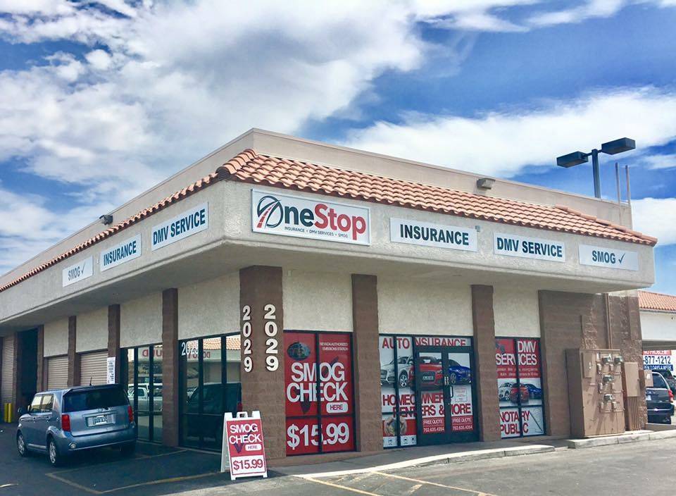 One Stop Insurance & Auto Registration Services | 2029 S Decatur Blvd, Las Vegas, NV 89102, USA | Phone: (702) 635-4354