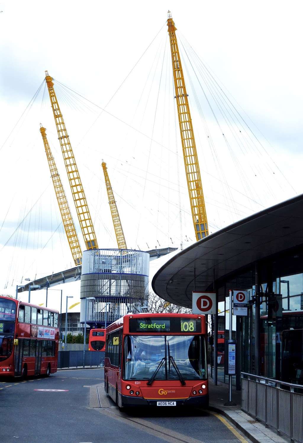 North Greenwich Station (Stop D) | London SE10 0PH, UK