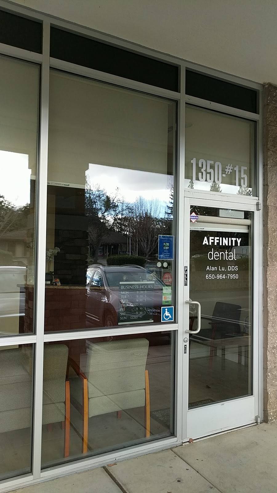 Affinity Dental | 1350 Grant Rd Suite 15, Mountain View, CA 94040, USA | Phone: (650) 964-7950