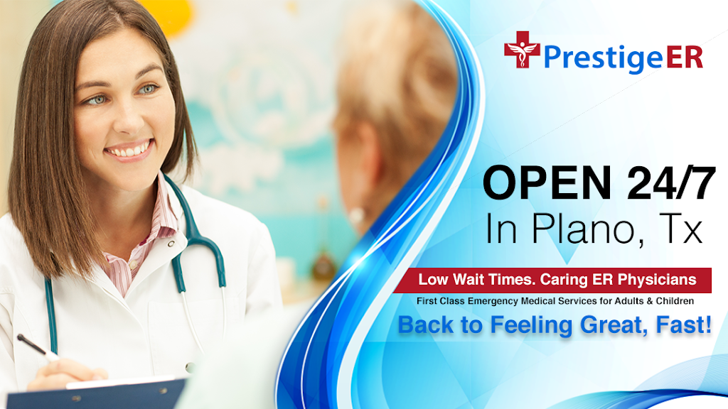 Prestige ER | 7940 Custer Rd, Plano, TX 75025, USA | Phone: (972) 527-3000