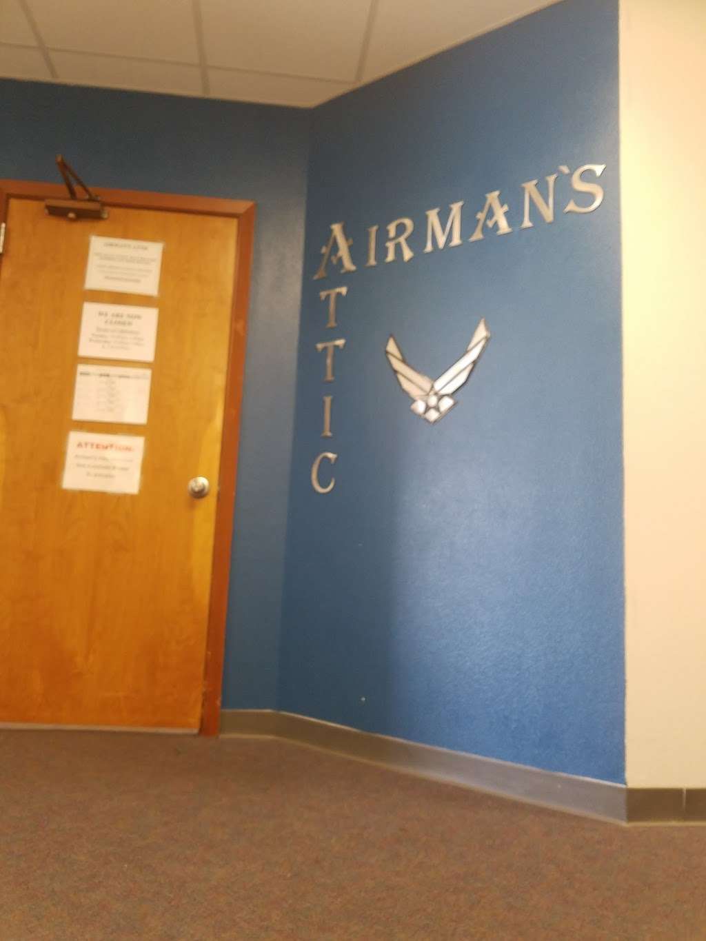 Lackland Airmans Attic | 2240 Walker Ave, Lackland AFB, TX 78236, USA | Phone: (210) 671-1780