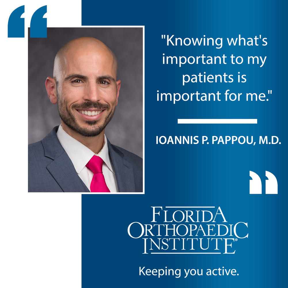 Ioannis P. Pappou, M.D. | 6117 Gunn Hwy, Tampa, FL 33625, USA | Phone: (813) 978-9700