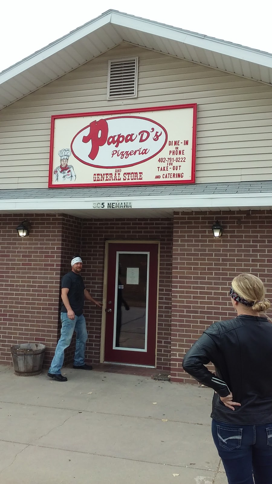 Papa Ds Pizzeria | 305 Nemaha St, Firth, NE 68358, USA | Phone: (402) 791-0222