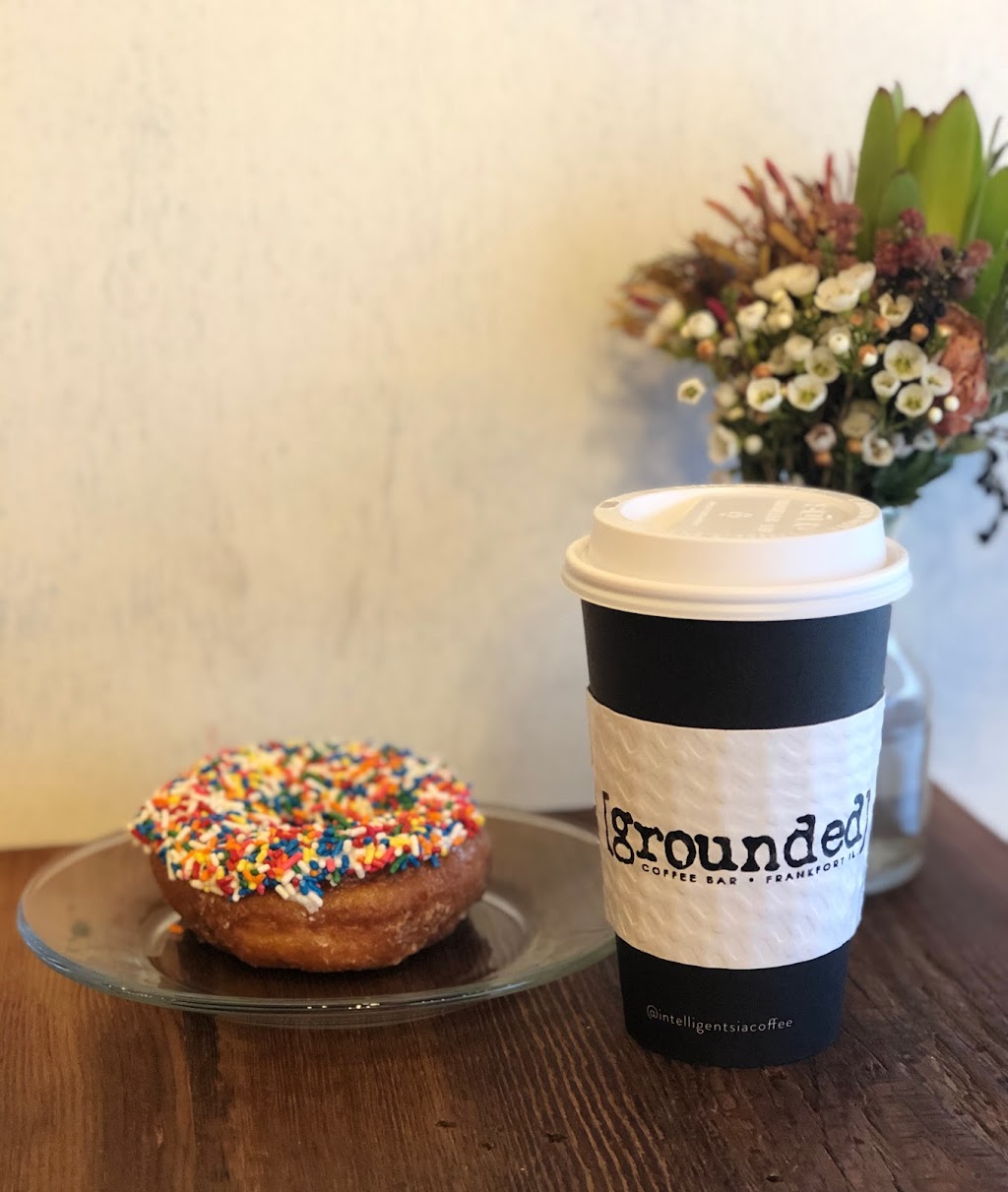 Grounded Coffee Bar Inc | 19 Ash St, Frankfort, IL 60423, USA | Phone: (815) 277-2290