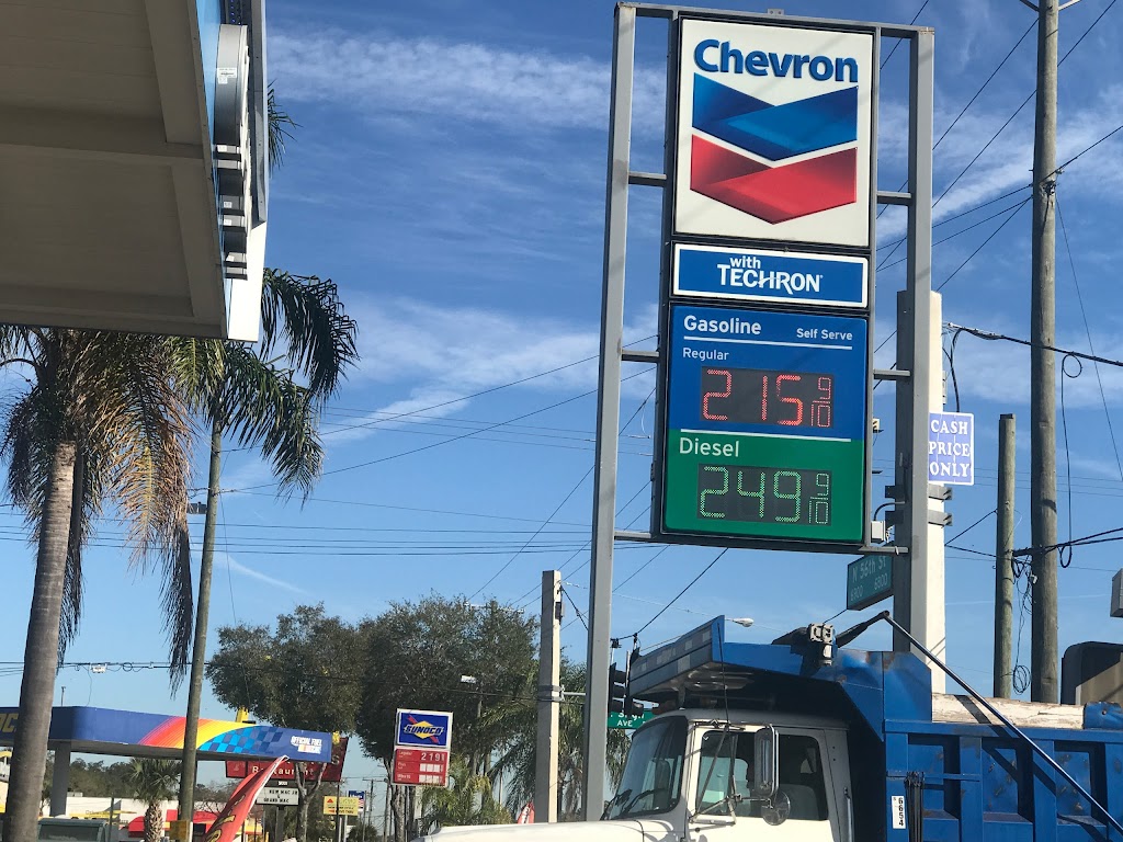 Chevron | 6812 N 56th St, Tampa, FL 33617, USA | Phone: (813) 605-4605