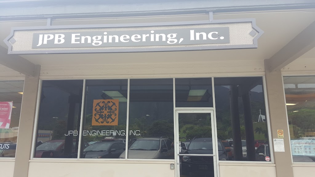 JPB Engineering, Inc. | 47-388 Hui Iwa St #16, Kaneohe, HI 96744, USA | Phone: (808) 436-8108