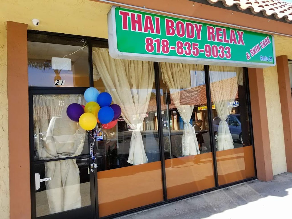 Thai Body Relax and Skin Care | 22323 Sherman Way Suite 21, Canoga Park, CA 91303, USA | Phone: (818) 835-9033