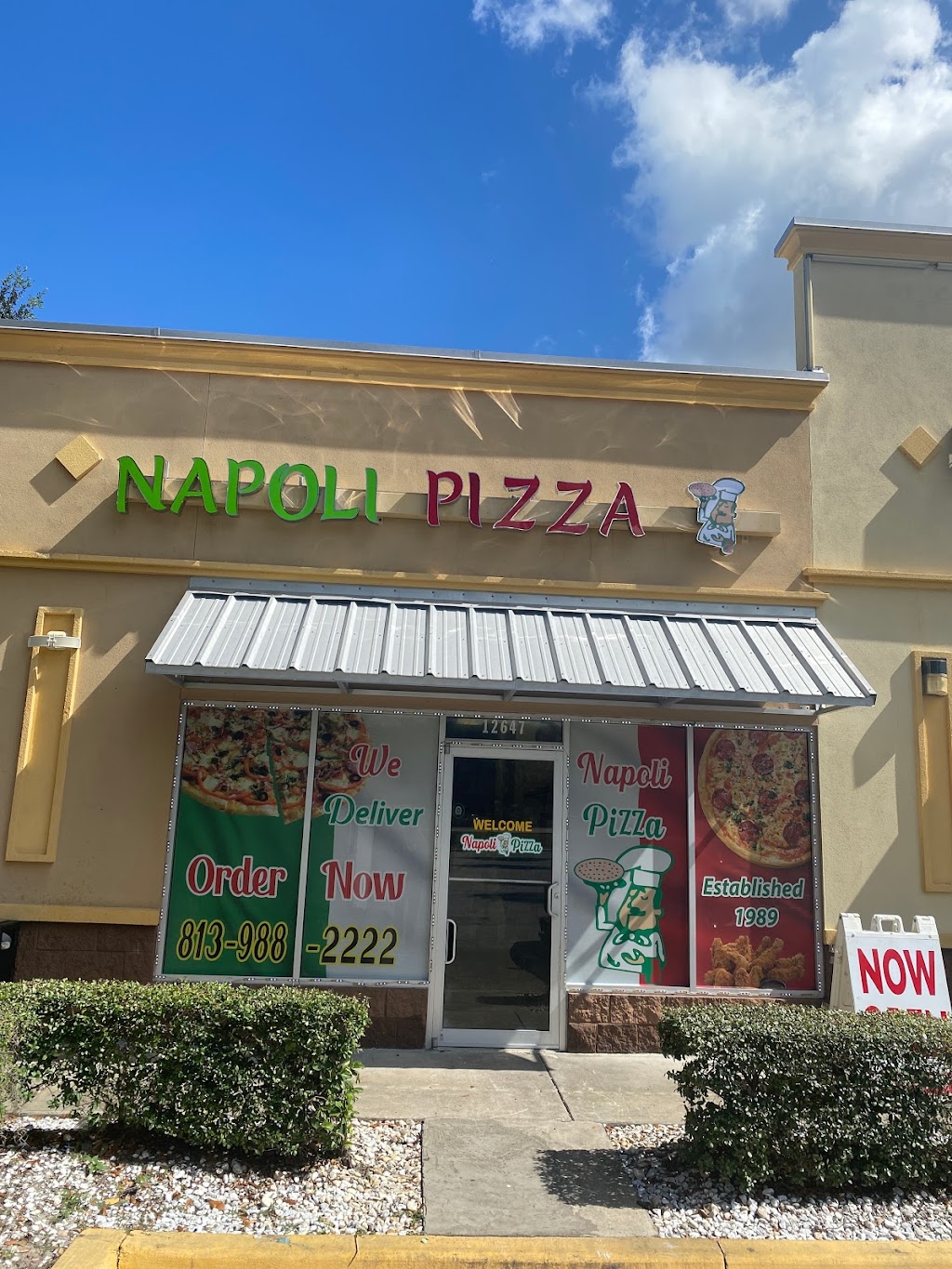 Napoli Pizza | 12647 N 56th St, Tampa, FL 33617, USA | Phone: (813) 988-2222