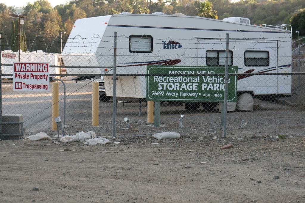 Mission Viejo RV Storage | 26692 Avery Pkwy, Mission Viejo, CA 92692, USA | Phone: (949) 360-0800