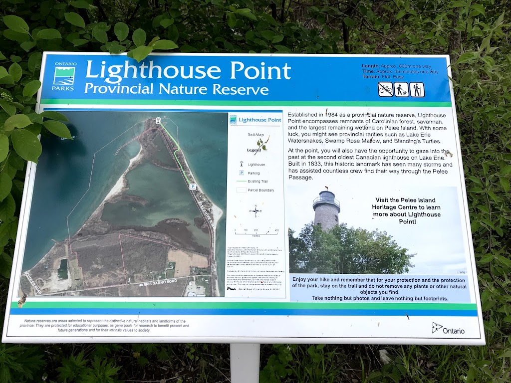 Lighthouse Point Provincial Nature Reserve | Pelee Island, ON N0R 1M0, Canada | Phone: (519) 825-4659