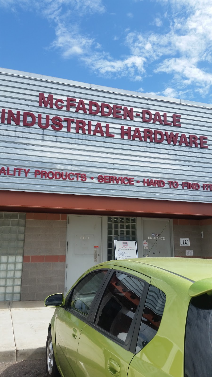 McFadden-Dale Industrial Hardware | 4647 S 32nd St, Phoenix, AZ 85040, USA | Phone: (602) 304-9141