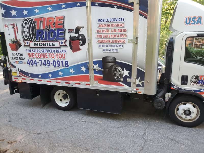 Tire & Ride Mobile | 1192 Pryor Rd SW Suite D, Atlanta, GA 30315, USA | Phone: (404) 749-0918