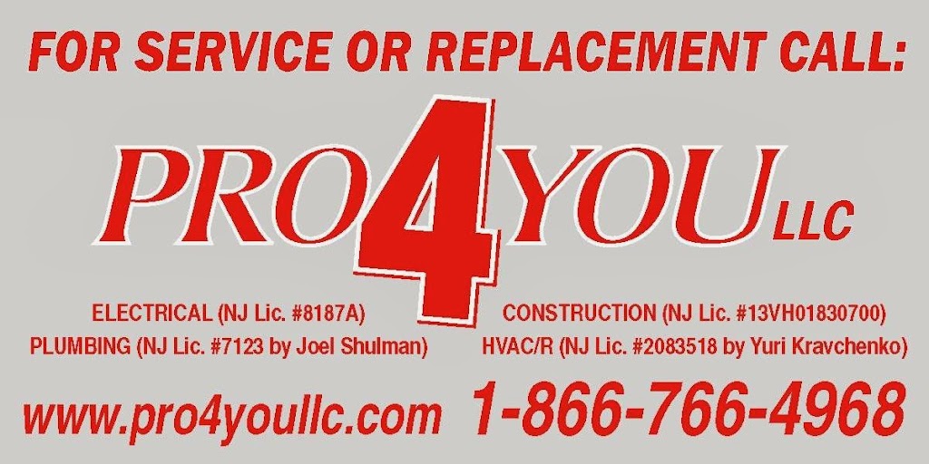 PRO4YOU LLC | 58 Vose Ave, South Orange, NJ 07079, USA | Phone: (973) 996-8822