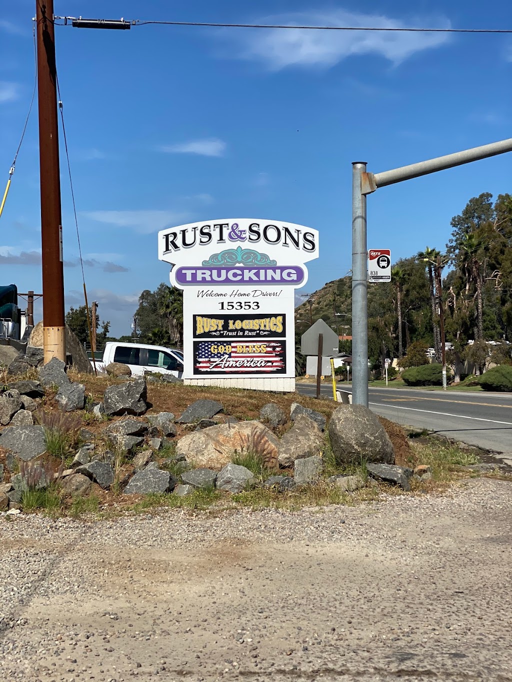 Rust & Sons Trucking Inc. | 15315 Olde Hwy 80, El Cajon, CA 92021, USA | Phone: (800) 444-6193