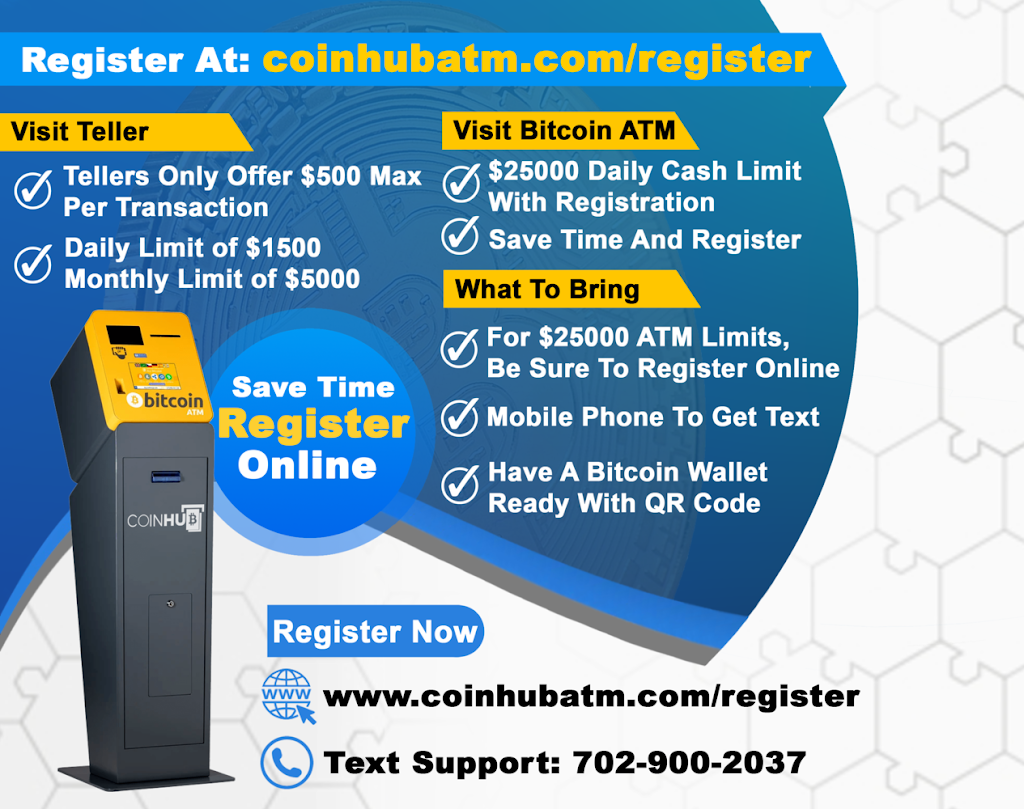 Coinhub Bitcoin ATM Teller | 4005 US Hwy 98 N, Lakeland, FL 33809, USA | Phone: (702) 900-2037