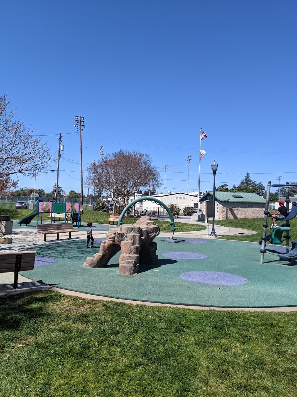 War Memorial Playground | 295 Monroe St, Santa Clara, CA 95050, USA | Phone: (408) 615-3140