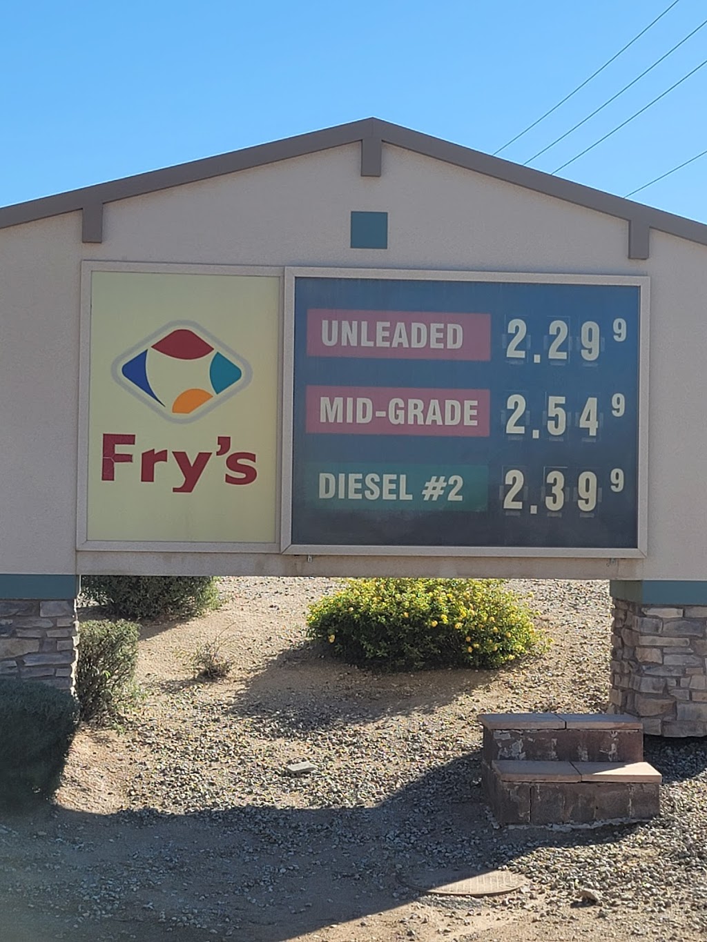 Frys Fuel Center | 606 E Hunt Hwy, Queen Creek, AZ 85242, USA | Phone: (480) 888-1792
