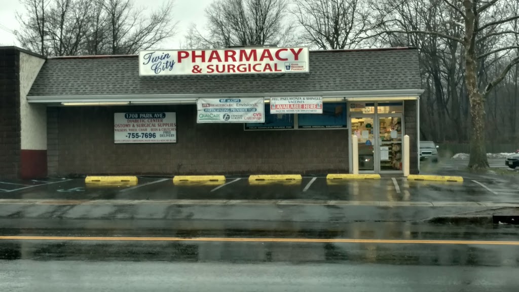 Twin City Pharmacy and Surgical | 1708 Park Ave, South Plainfield, NJ 07080, USA | Phone: (908) 755-7696