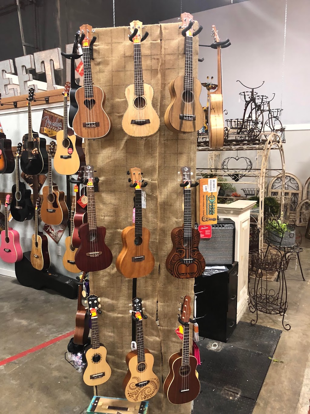 Guitarasaur Guitars & Ukuleles (In Painted Tree) | 2240 Justin Rd, Highland Village, TX 75077, USA | Phone: (817) 456-6864