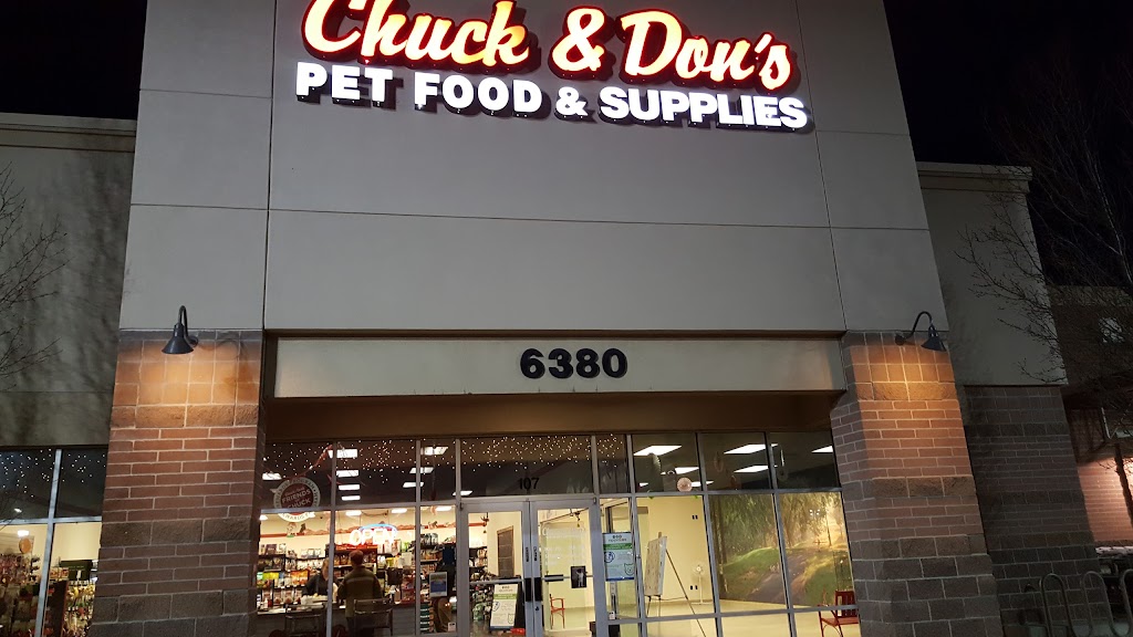 Chuck & Dons Pet Food & Supplies | 6380 S Parker Rd #107, Aurora, CO 80016, USA | Phone: (303) 577-1198