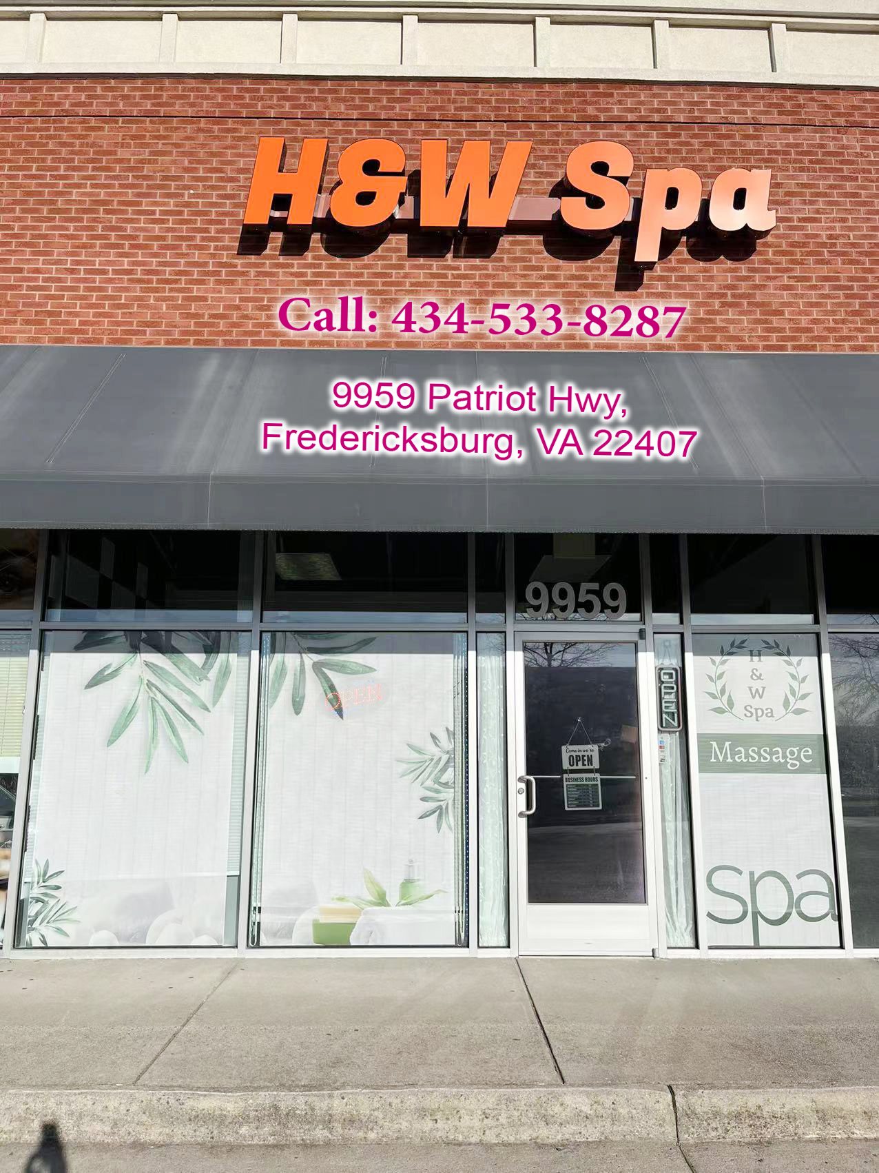 H&W Spa | Jurong East Avenue 1 #01-1259 Block 348, Singapore 600348 | Phone: 06896 1977