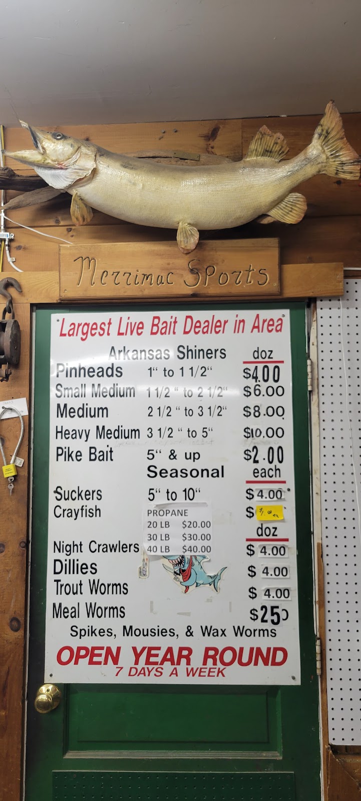 Merrimac Bait & Tackle | 130 E Main St, Merrimac, MA 01860, USA | Phone: (978) 346-8835