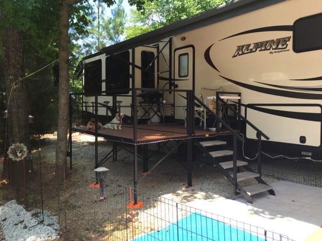 Sunrise Portable RV Decks | 331 County Line Rd, Rockwall, TX 75032, USA | Phone: (972) 722-2098