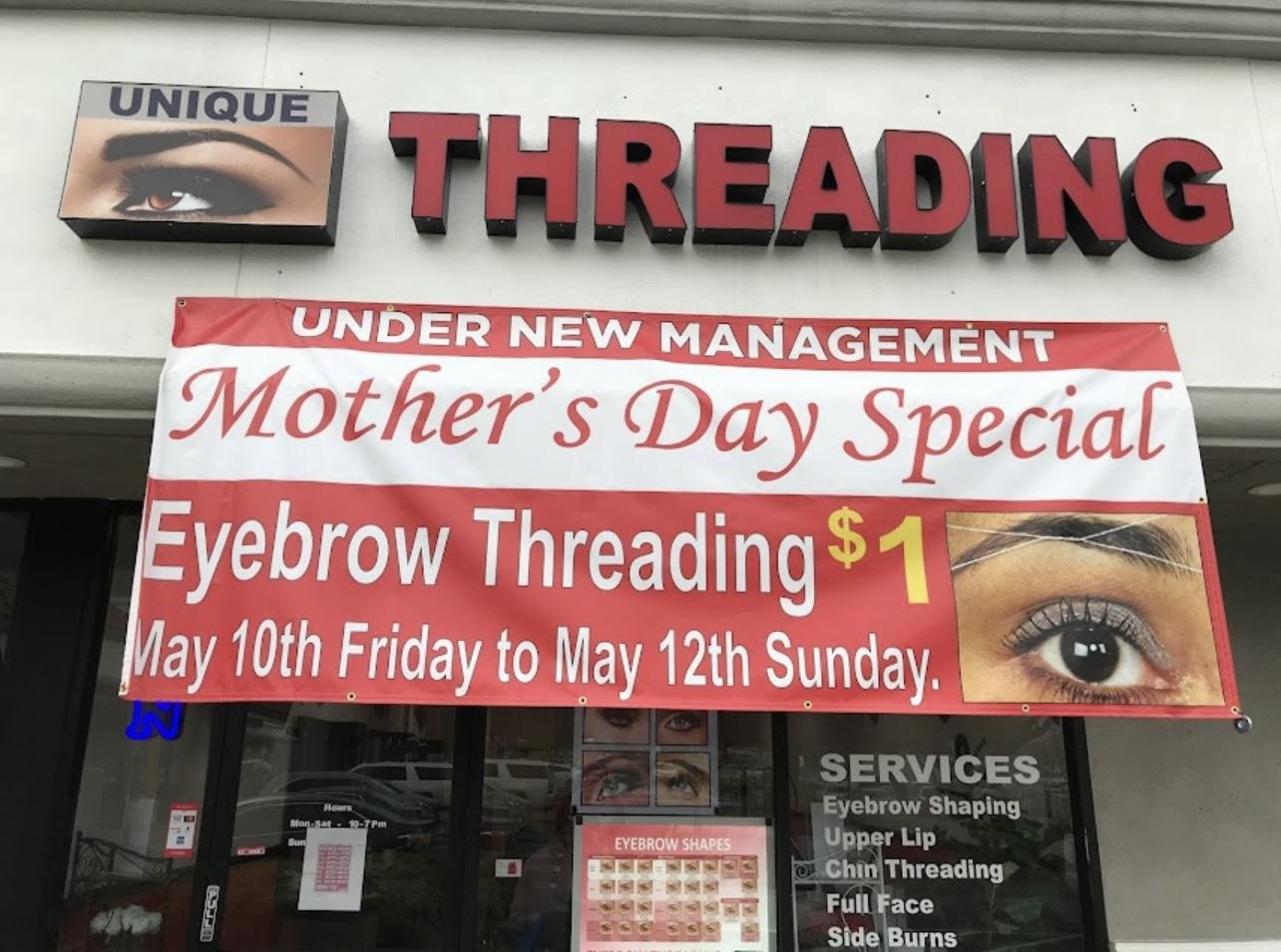 Unique Threading | 1752 E Lugonia Ave # 112, Redlands, CA 92374, United States | Phone: (909) 389-7337