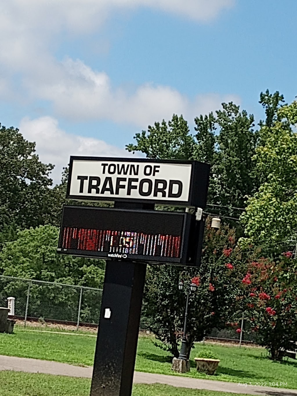 Trafford Town Hall | 9239 E Commercial Ave, Trafford, AL 35172, USA | Phone: (205) 647-3751