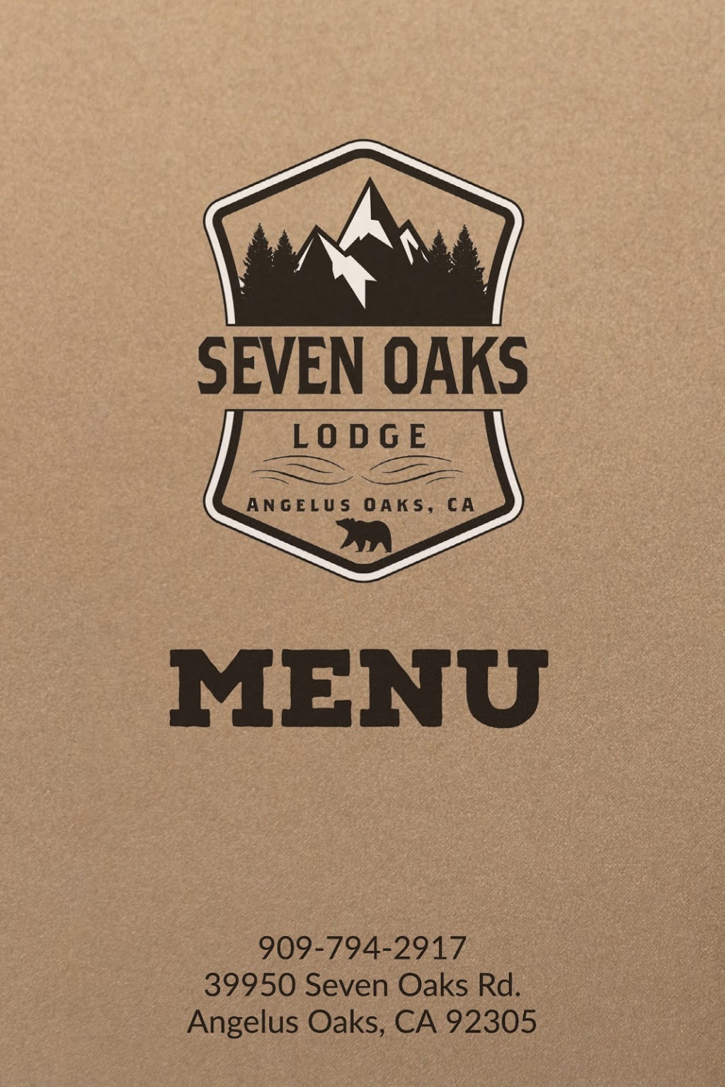 Seven Oaks Lodge | 39950 Seven Oaks Rd, Angelus Oaks, CA 92305, USA | Phone: (909) 794-2917