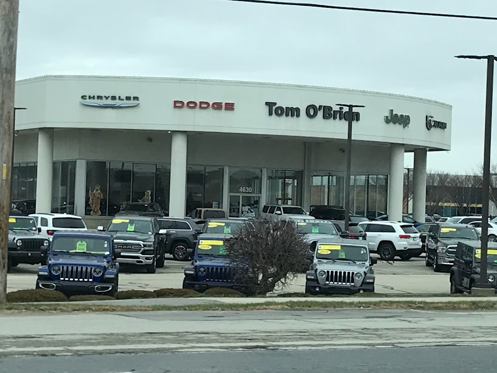 Tom OBrien Chrysler Jeep Dodge Ram - Indianapolis | 4630 E 96th St, Indianapolis, IN 46240, USA | Phone: (317) 343-0408