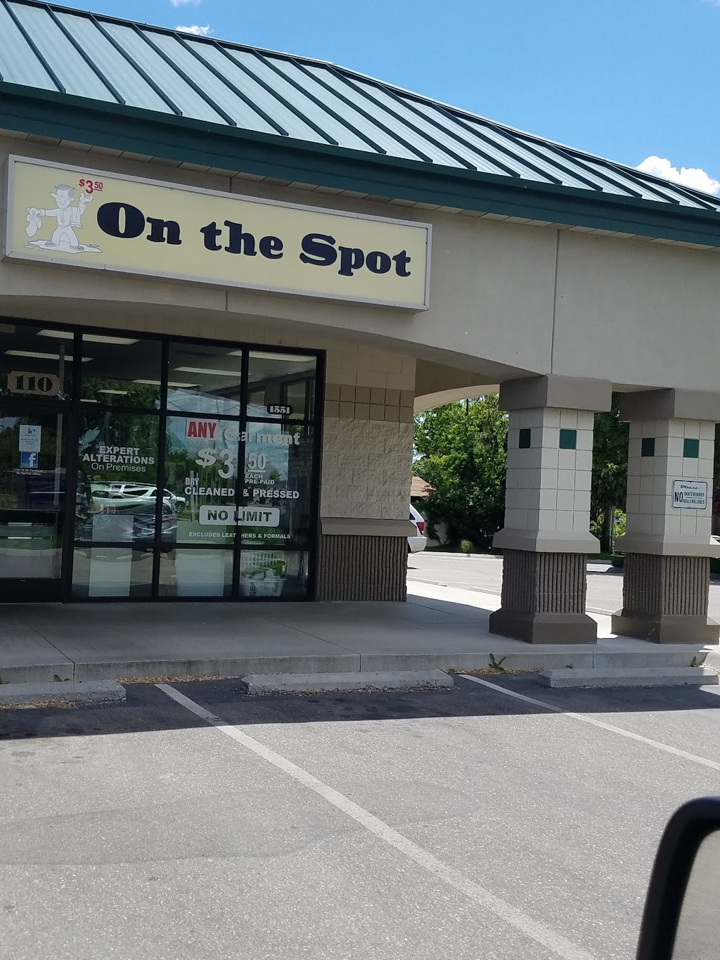 On The Spot Cleaners | 1551 W Cherry Ln #110, Meridian, ID 83642, USA | Phone: (208) 884-2404