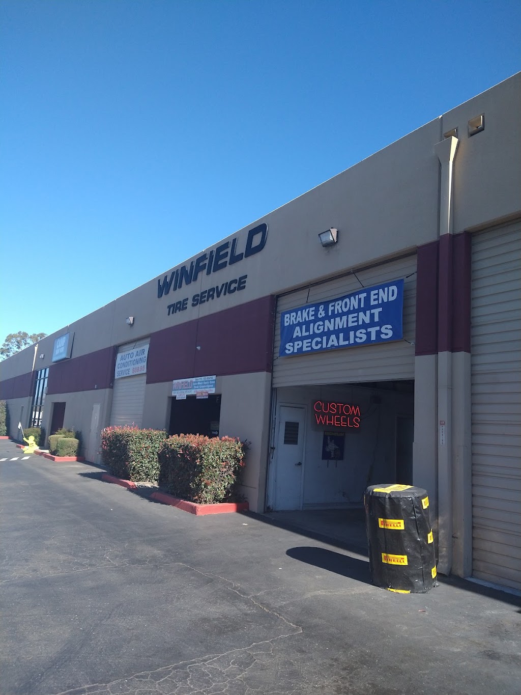 Winfield Tire Services | 6430 Preston Ave suite d & e, Livermore, CA 94551, USA | Phone: (925) 455-0103