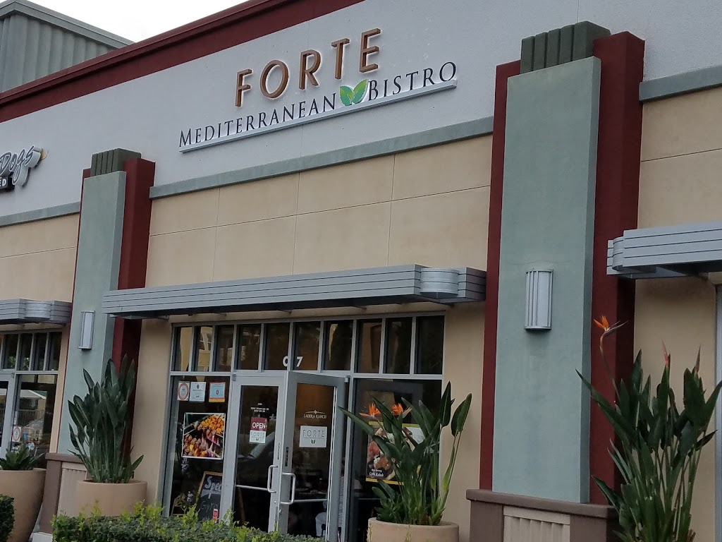 Forte Mediterranean Bistro | 1701 Corporate Dr c7, Ladera Ranch, CA 92694, USA | Phone: (949) 388-7999