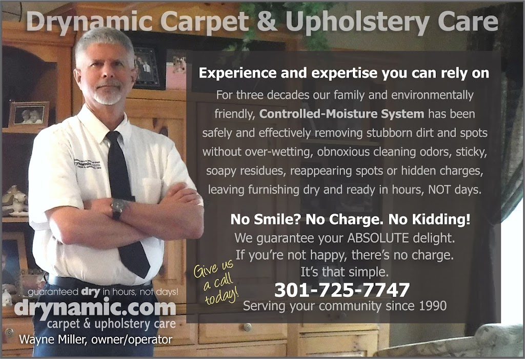 Drynamic Carpet & Upholstery Care | 9663 Norfolk Ave, Laurel, MD 20723, USA | Phone: (301) 725-7747