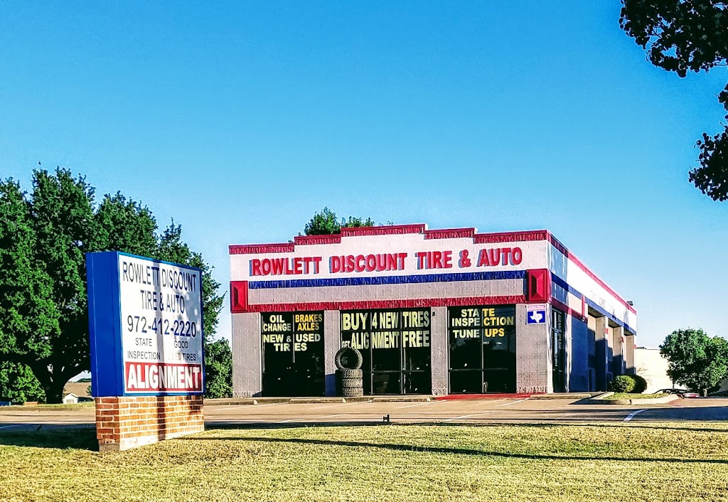 Rowlett Discount Tire and Auto | 8408 Lakeview Pkwy, Rowlett, TX 75088, USA | Phone: (972) 412-2220