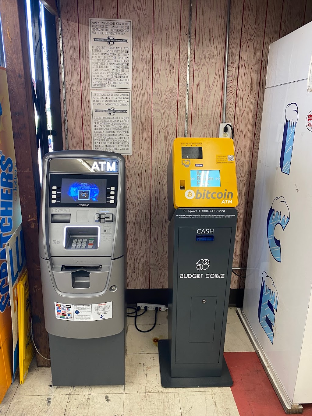 BudgetCoinz Bitcoin ATM | 5004 Ball Rd, Cypress, CA 90630, USA | Phone: (800) 540-3220