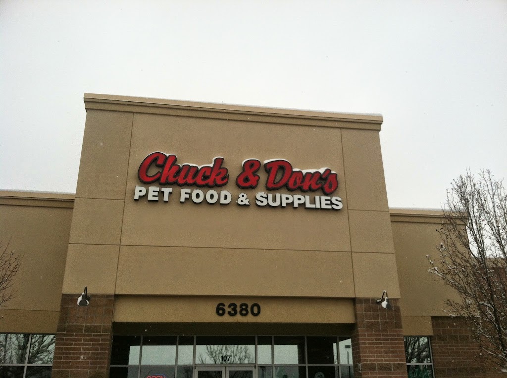Chuck & Dons Pet Food & Supplies | 6380 S Parker Rd #107, Aurora, CO 80016, USA | Phone: (303) 577-1198
