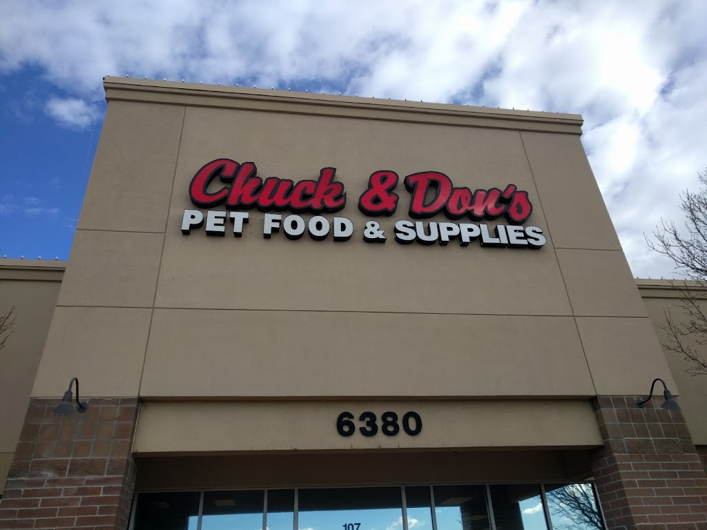 Chuck & Dons Pet Food & Supplies | 6380 S Parker Rd #107, Aurora, CO 80016, USA | Phone: (303) 577-1198