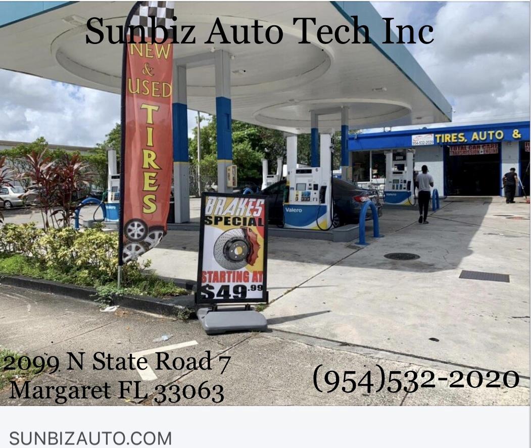 Sunbiz Auto Tech inc | 2099 N State Rd 7, Margate, FL 33063 | Phone: (954) 532-2020