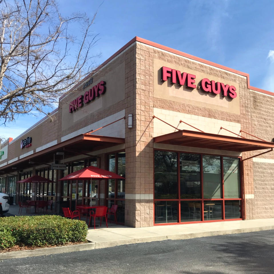 Five Guys | 2689 Gulf to Bay Blvd, Clearwater, FL 33764, USA | Phone: (727) 726-0100