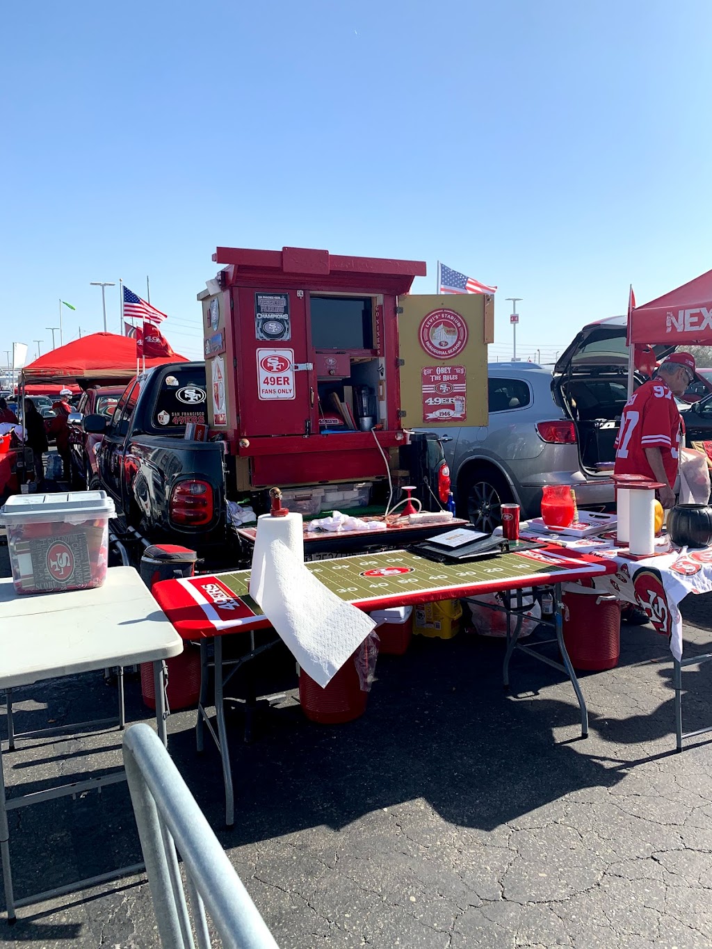 Red Lot 1, Levis Stadium | Tasman Dr, Santa Clara, CA 95054, USA | Phone: (408) 673-2100