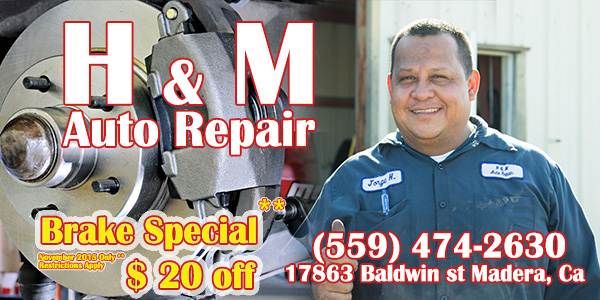 H&M Auto Repair | 17863 Baldwin St #A, Madera, CA 93638, USA | Phone: (559) 474-2630