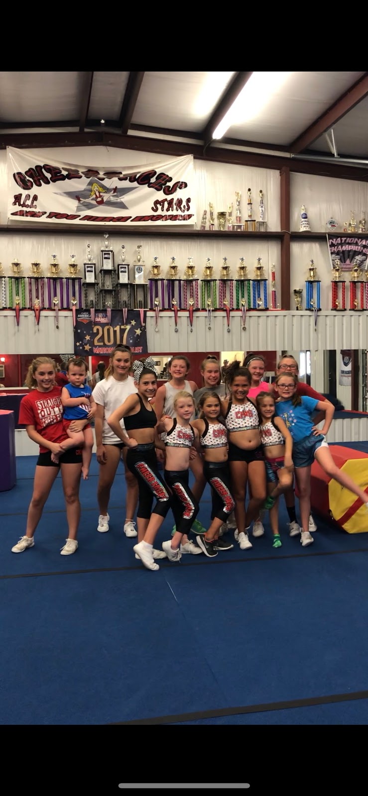 Cheer Faces All-Stars Gym | 7627 US-175, Crandall, TX 75114, USA | Phone: (469) 595-3933