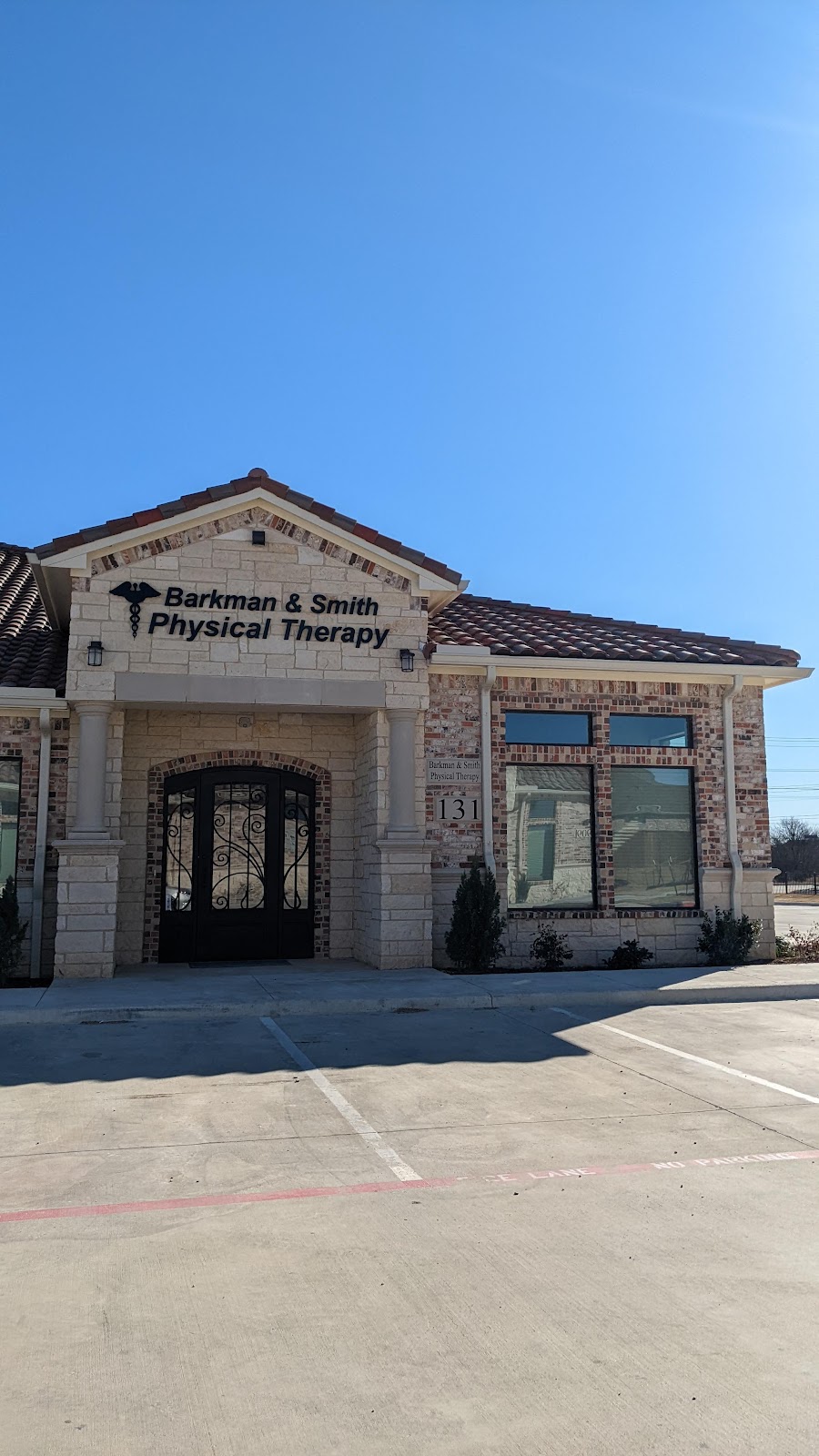 Barkman & Smith Physical Therapy | 4901 Golden Triangle Boulevard Suite 131, Fort Worth, TX 76244, USA | Phone: (817) 512-8578