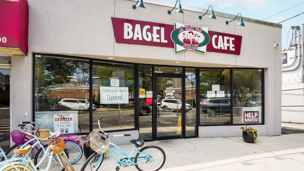 My Three Sons Bagel Cafe | 88 Covert Ave, Stewart Manor, NY 11530, USA | Phone: (516) 437-4447