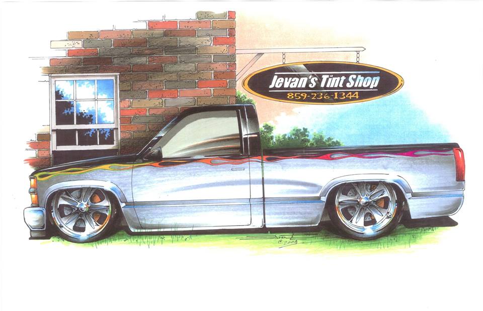 Jevans Tint Shop | 445 Dillehay St, Danville, KY 40422, USA | Phone: (859) 236-1344