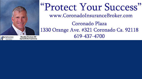Martin Fenton - Pipeline Insurance | 941 Orange Ave #413, Coronado, CA 92118, USA | Phone: (619) 437-4700